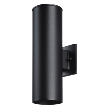 Eglo 205855A - 2 LT Up/Down Outdoor Wall Light w/ Black Finish