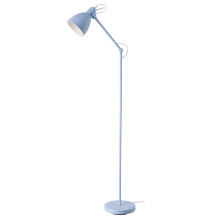 Eglo 205968A - 1 LT Floor Lamp w/ Blue Finish & Blue Metal Shade