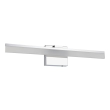 Eglo 206025A - Integrated LED Bath/Vanity Light with Chrome Finish & Satin Shade