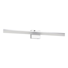 Eglo 206027A - Integrated LED Bath/Vanity Light with Chrome Finish & Satin Shade