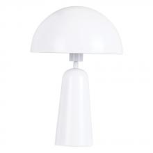 Eglo Canada 206031A - 1 LT Table Lamp w/ White Finish & White Metal Shade