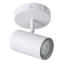 Eglo 206039A - 1 LT Fixed Track Light w/ White Finish & White Lamp Head