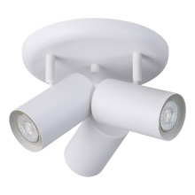 Eglo 206042A - 3 LT Circular Ceiling Track Light w/ White Finish