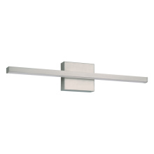 Eglo 206226A - 1 LT LED Bath/Vanity Light w/ Matte Nickel Finish & White Acrylic Diffuser