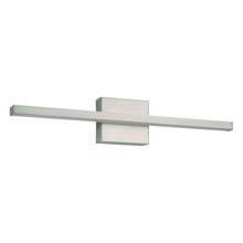 Eglo 206226A - 1 LT LED Bath/Vanity Light w/ Matte Nickel Finish & White Acrylic Diffuser