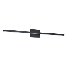 Eglo 206231A - 1 LT LED Bath/Vanity Light w/ Black Finish & White Acrylic Diffuser