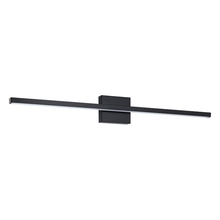 Eglo 206231A - 1 LT LED Bath/Vanity Light w/ Black Finish & White Acrylic Diffuser