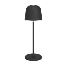 Eglo 206542A - Integrated LED Indoor/Outdoor Table Lamp w/ Black Finish & White Diffuser