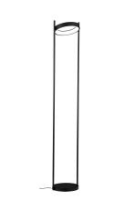 Eglo 390022A - 1 LT LED Floor Lamp w/ Black Finish & Ring Shaped Lamp Head