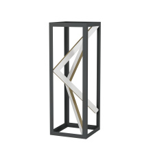 Eglo 390418A - 1 LT LED Table Lamp w/ Black & Gold Finish w/ White Acrylic Diffuser