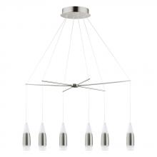 Eglo 39326A - Santiga 6-Light LED Pendant