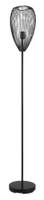 Eglo 49145A - 1 LT Floor Lamp w/ Black Finish & Black Metal Shade