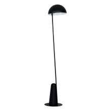 Eglo Canada 900135A - 1 LT Floor Lamp Black w/ White Interior Metal Shade