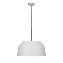 Eglo 900381A - 1 LT Pendant w/ Black Finish & Grey Metal Shade