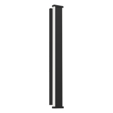 Eglo 900677A - 1 LT LED Outdoor Wall Light w/ Black Finish & White Plastic Diffuser