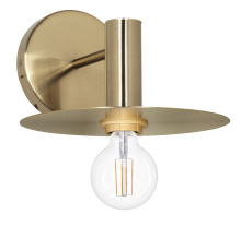 Eglo 900733A - 1 LT Open Bulb Wall Light w/ Brushed Gold finish