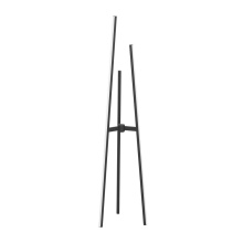 Eglo 901052A - 3 LT Integrated LED Floor Lamp with Black Finish & White Diffuser