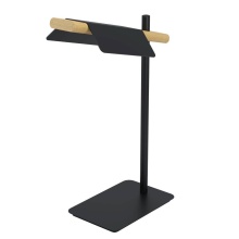 Eglo 98837A - 1 LT LED Table Lamp with Black & Wood Finish