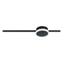 Eglo 99608A - 1 LT LED Ceiling Light w/ Black Finish & White Diffuser