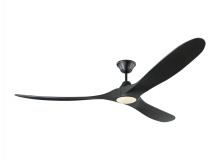 Visual Comfort 3MAVR70BKBKD - Maverick 70" LED Ceiling Fan