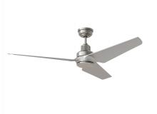 Visual Comfort 3RULSM52BSD - Ruhlmann Smart 52" Dimmable Indoor/Outdoor Integrated LED Brushed Steel Ceiling Fan